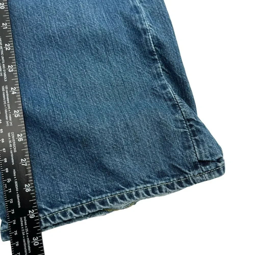 POLO‎ RALPH LAUREN Mens 40x32 1594 vintage blue jeans Straight Leg 100% Cotton
